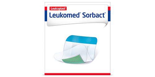 Leukomed Sorbact by Leukoplast packshot front Leukomed Sorbact by Leukoplast packshot front